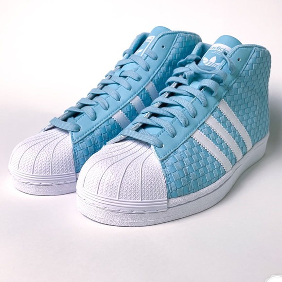 adidas Shoes - Adidas ProModel Woven SneakersHigh Icey/Blue/White